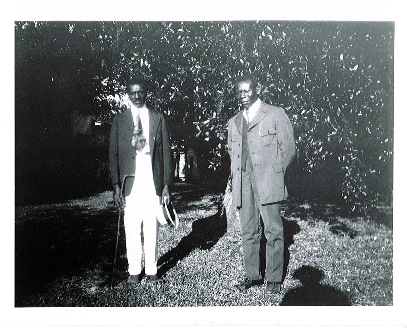 Hannibal Square employed more African American men in domestic service than was the case regionally and nationally. Often, these men worked on private estates, such as this caretaker and chauffeur pictured in 1921.