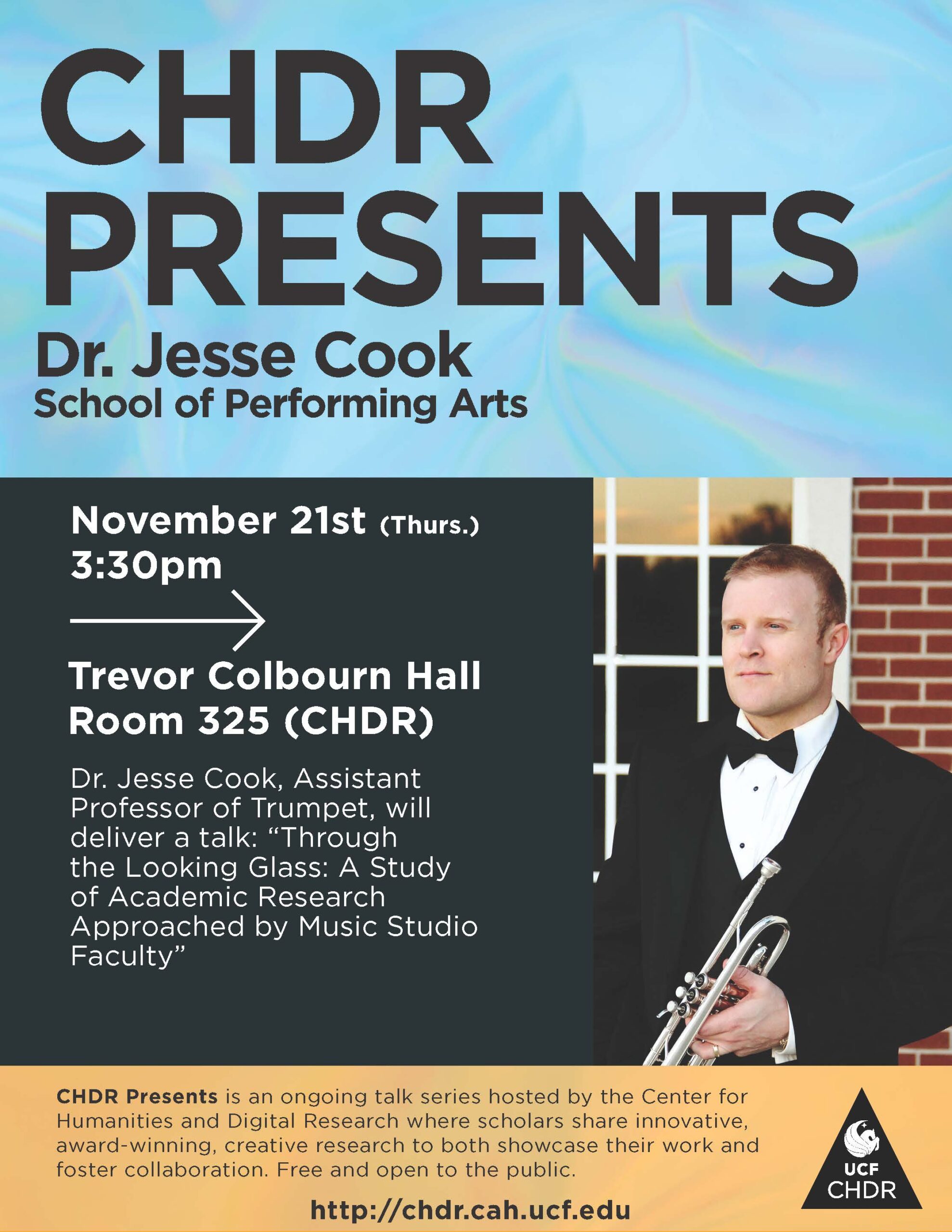 CHDR Presents: Jesse Cook poster
