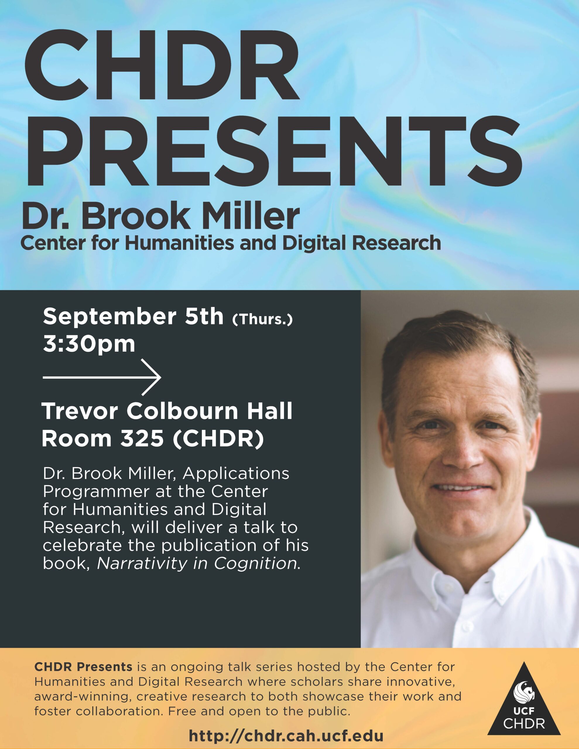 CHDR Presents: Brook Miller poster