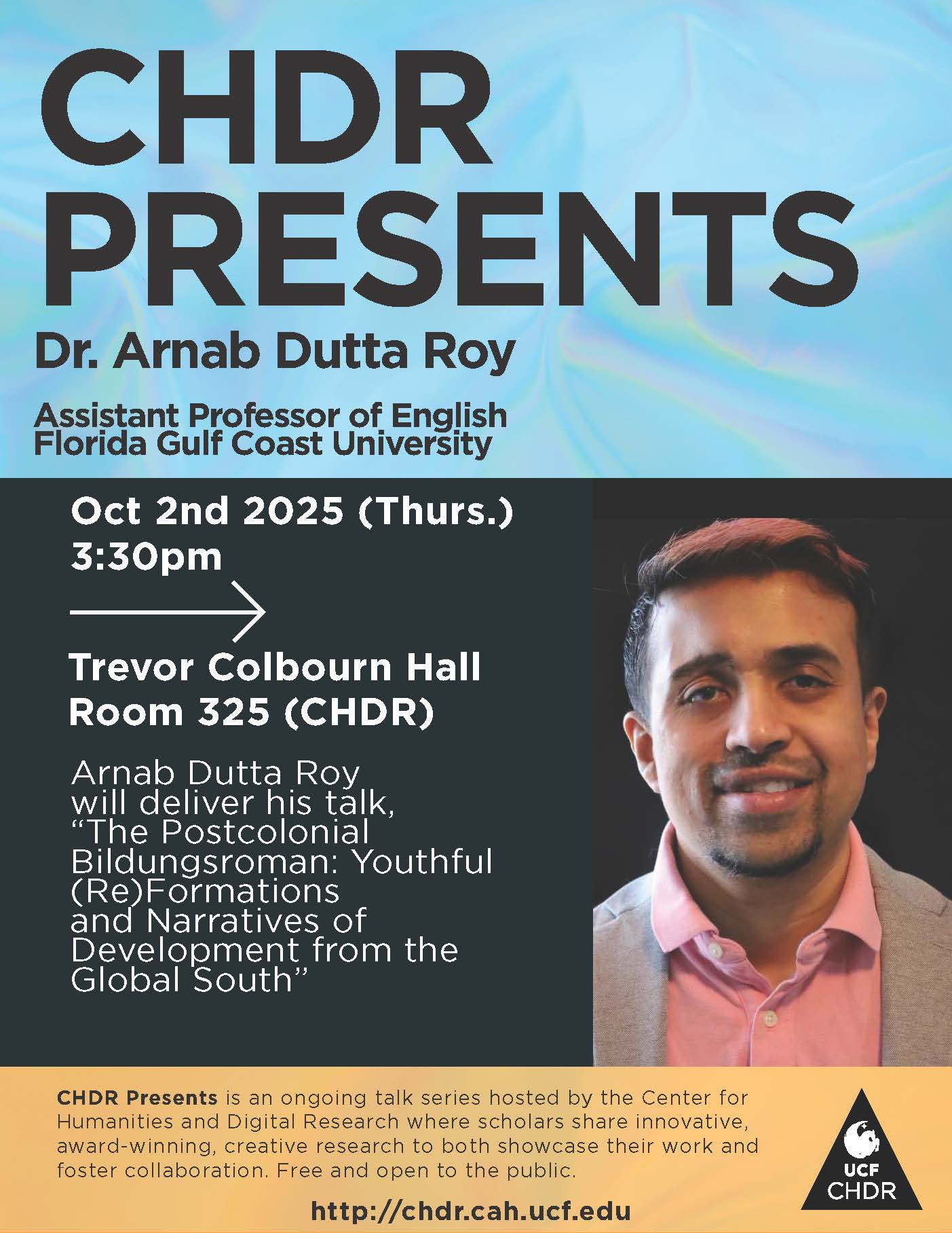 CHDR Presents: Arnab Dutta Roy poster