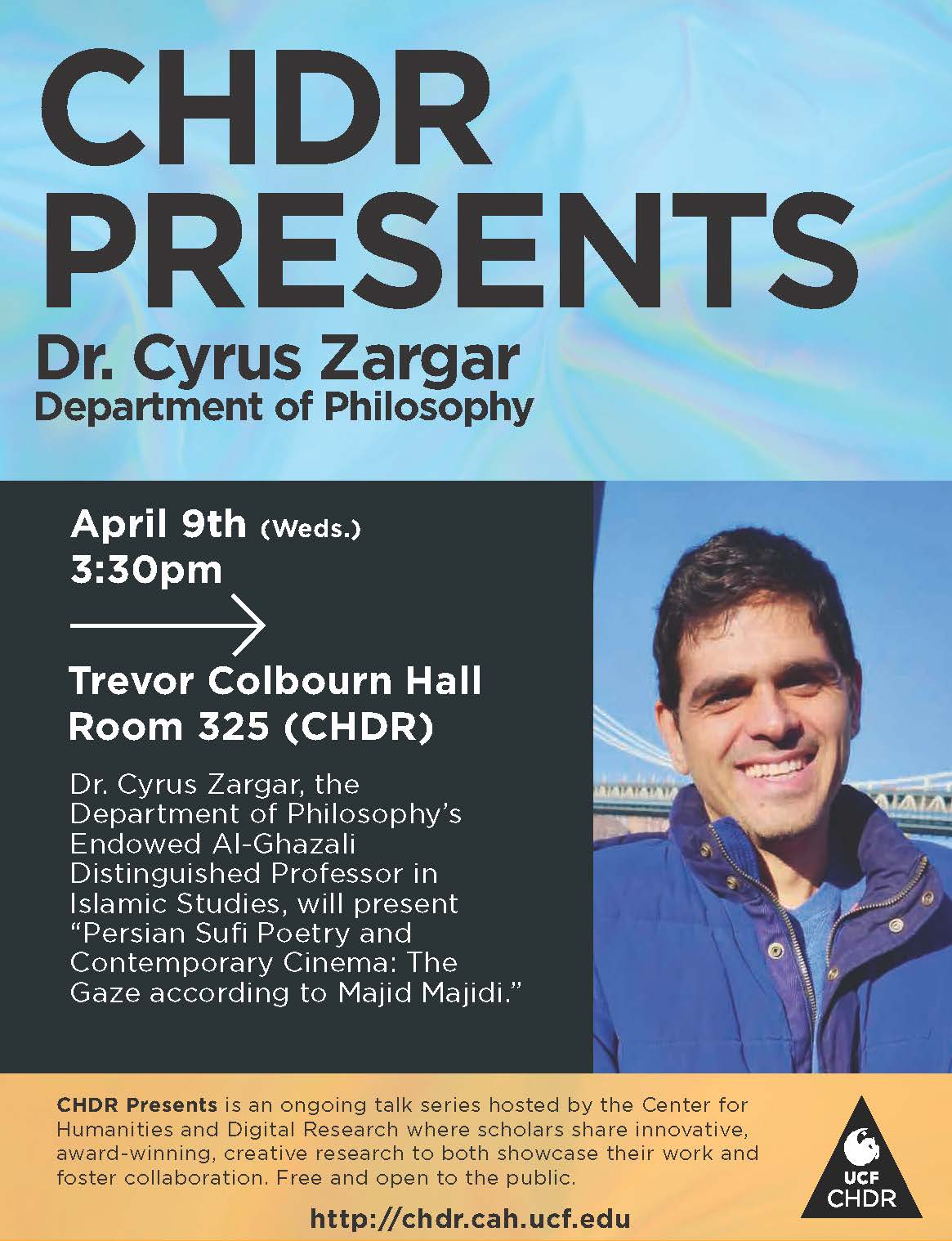 CHDR Presents: Cyrus Zargar poster